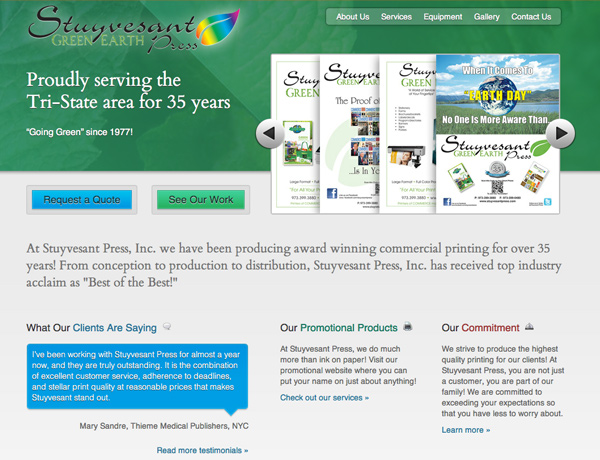Stuyvesant Press, Inc. Home Page